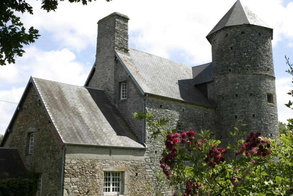 Manoir De La Foulerie Bed & Breakfast Ancteville Bagian luar foto