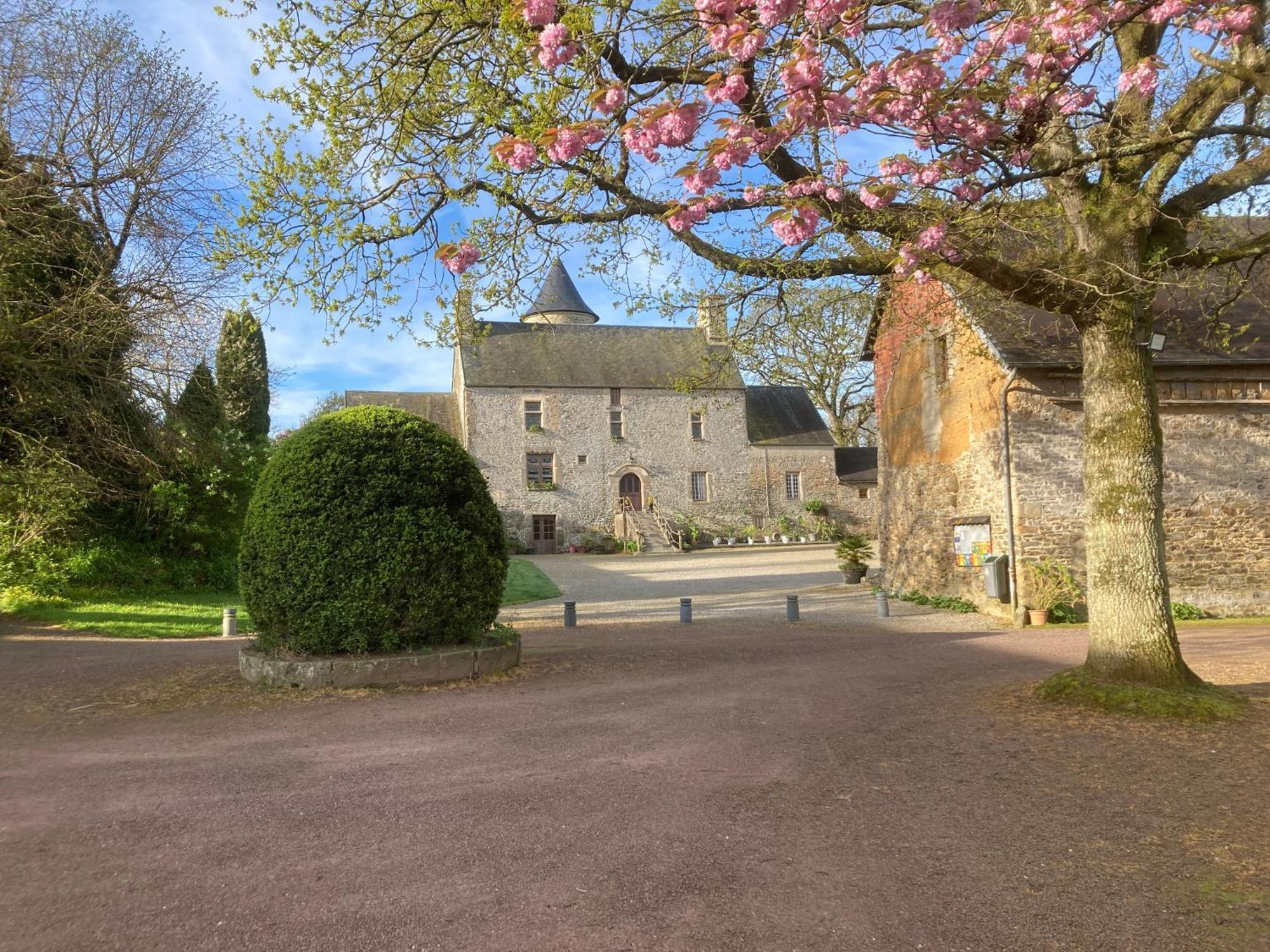 Manoir De La Foulerie Bed & Breakfast Ancteville Bagian luar foto