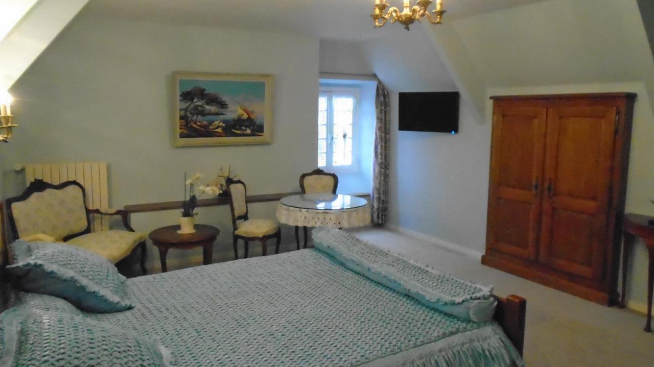 Manoir De La Foulerie Bed & Breakfast Ancteville Bagian luar foto
