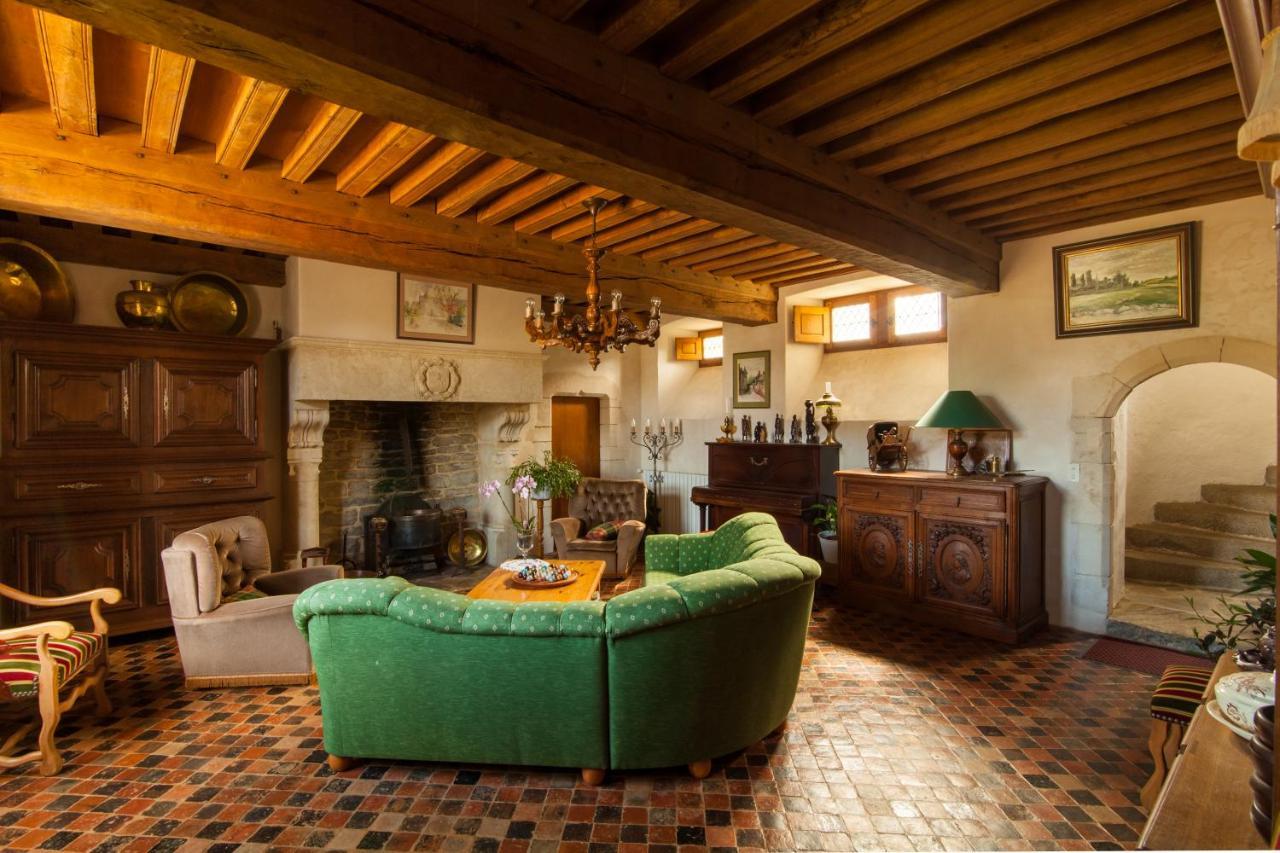 Manoir De La Foulerie Bed & Breakfast Ancteville Bagian luar foto