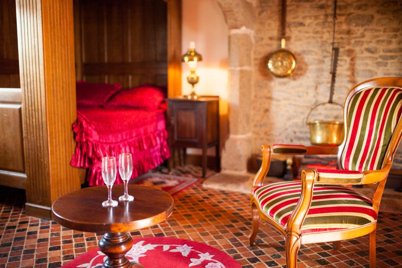 Manoir De La Foulerie Bed & Breakfast Ancteville Bagian luar foto