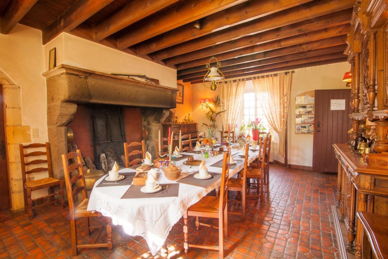 Manoir De La Foulerie Bed & Breakfast Ancteville Bagian luar foto