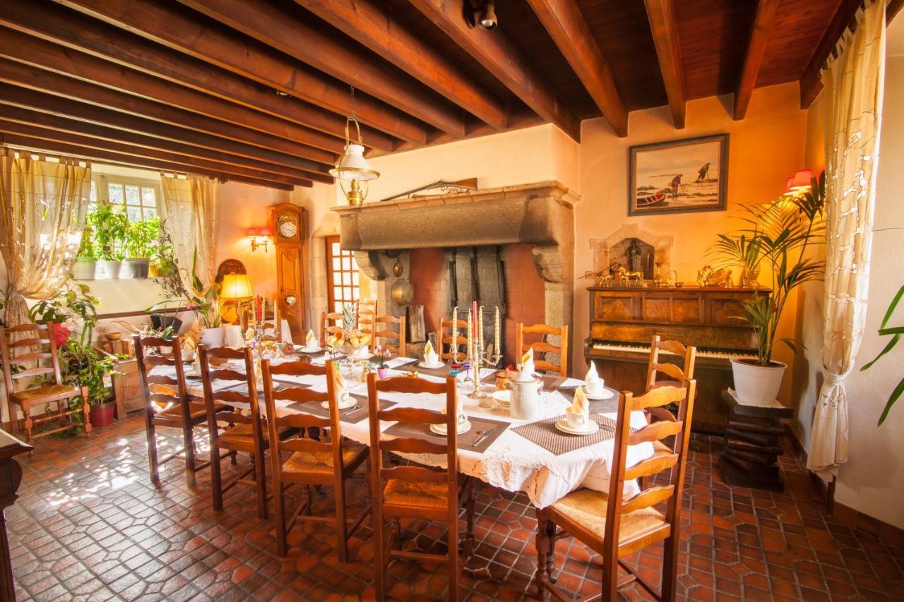 Manoir De La Foulerie Bed & Breakfast Ancteville Bagian luar foto